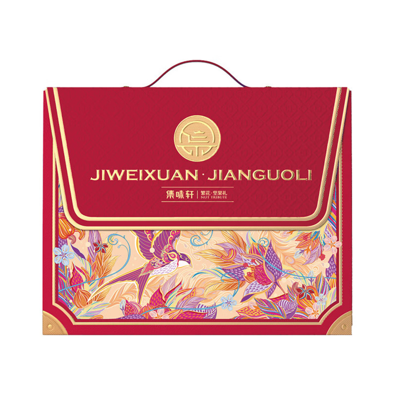 集味轩 日常零食礼包坚果繁花坚果礼1.36kg高清大图