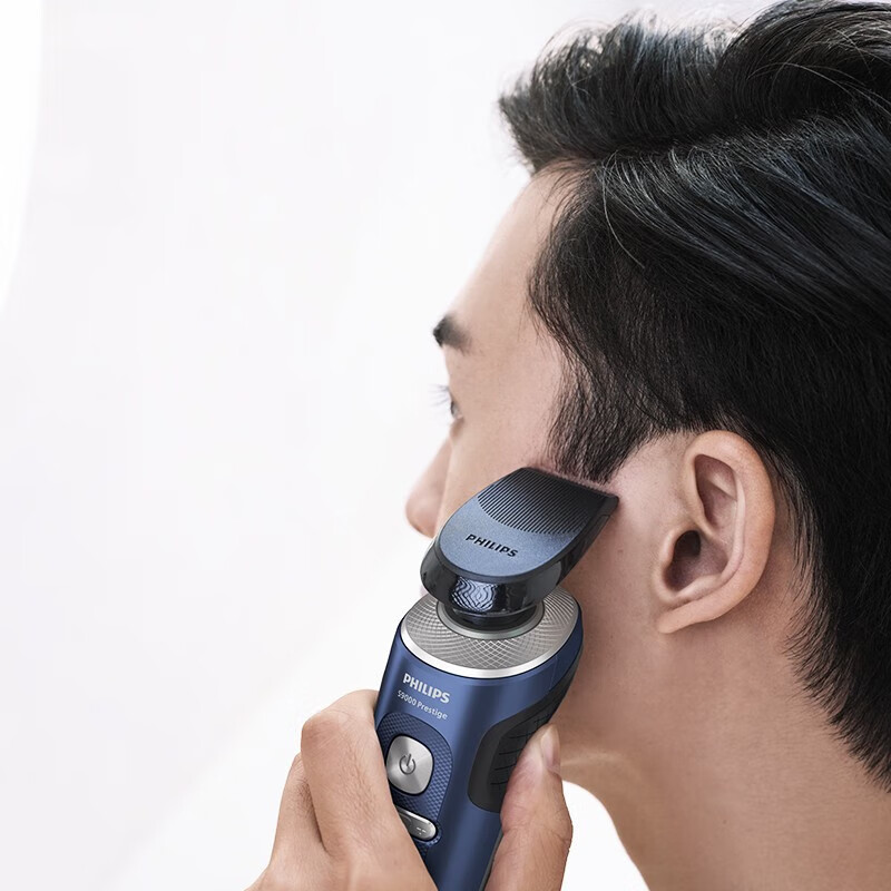 飞利浦(PHILIPS)电动剃须刀 自动剃须刀 旋转式剃胡刀 蜂巢奢享9系高端整机进口送男友送老公SP9886/36高清大图