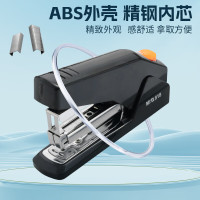 晨光订书机省力12号25页厚层订书器 弹出式钉道(两个装)MG818黑
