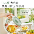 小熊（Bear）电热水壶1.5L大容量煮茶器办公室多功能恒温绿色 YSH-E15P8无滤网