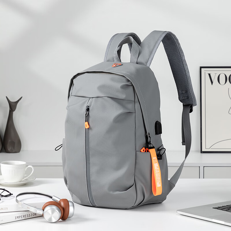 佰造(BAIZAO) 双肩包BZ-XB620灰色高清大图