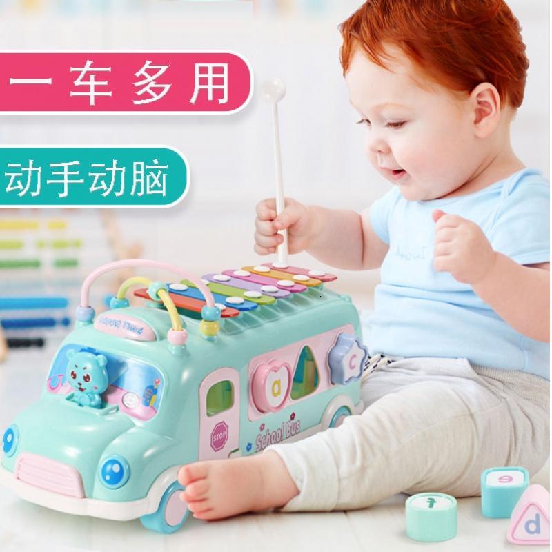 宝宝玩具琴1-2-3岁男孩早教女孩启蒙二合一手敲琴婴幼儿童
