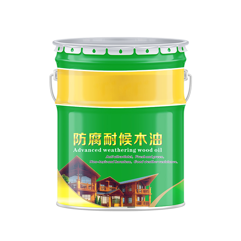 木器漆木油漆户外防腐耐候木油18L/桶 麦子黄 1桶