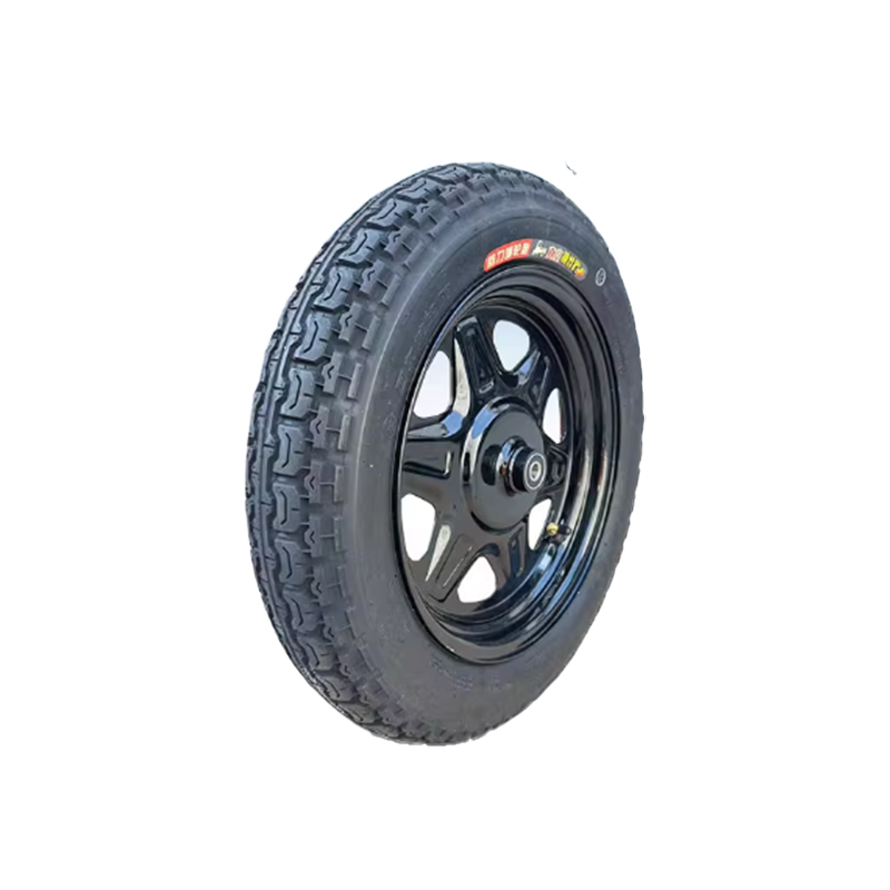 爱因(Ay) 电动三轮车轮胎真空钢丝胎 3.00-12真空钢丝胎+前轮钢圈高清大图