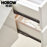 HOROW希箭卫浴挂墙式实木浴室柜吊柜洗手盆洗漱台洗脸盆组合木质卫生间洁具套装[7天内发货]