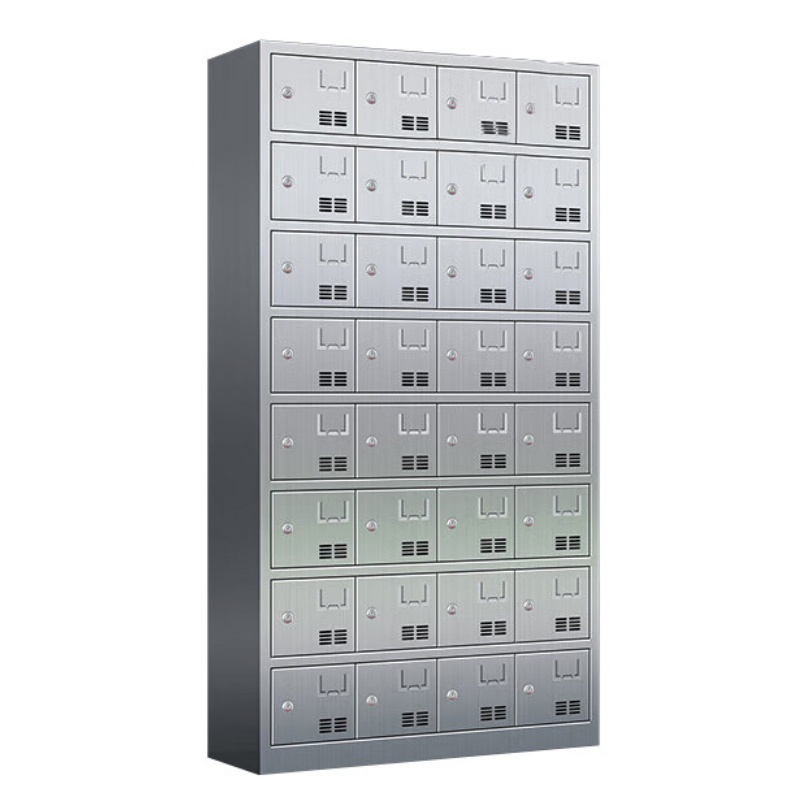 凌迪星不锈钢餐具柜1800*970*300mm(32门)台高清大图