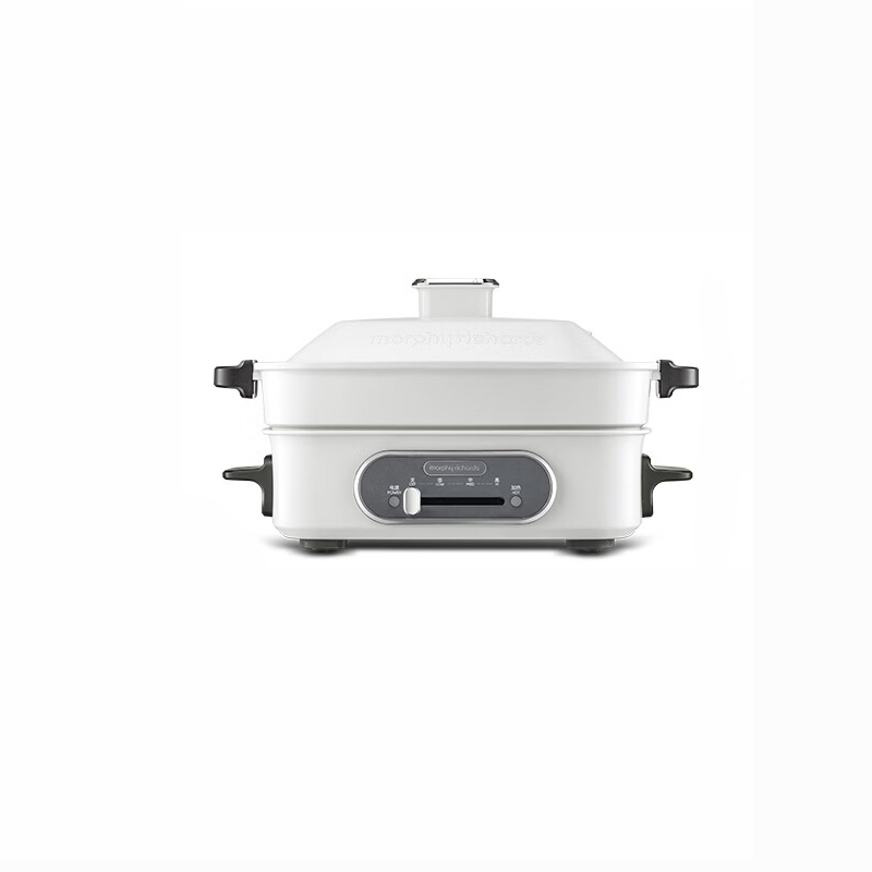 摩飞电器 多功能锅 电火锅 电煮锅 电蒸锅 2.5L 功率1400W 220V 41CM MR9088 白色 / 台