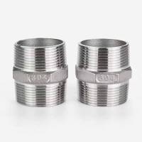 众慧创安 不锈钢六角外丝 六角对丝 DN40 个