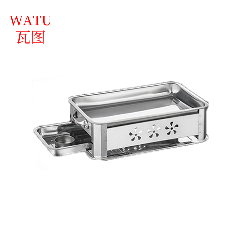 瓦图 烤鱼炉(可抽拉通风款)加烤网 36*27cm 个高清大图