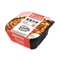 莫小仙 菌菇牛肉煲仔饭265g/盒 自热煲仔饭自热米饭菌菇牛肉广味香肠米饭