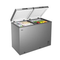TCL268升双温深冷储鲜一级能效冰柜节能省电多功能冷柜KCD-268YQD 268升*双温麒麟灰1级能效