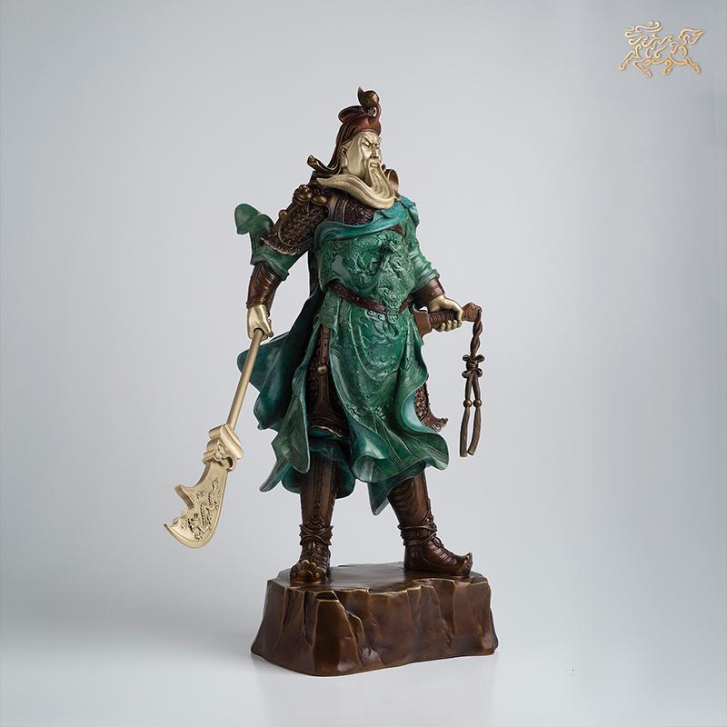 美帮汇全铜摆件《乾坤正气(版)》家居饰品 关公摆件高清大图