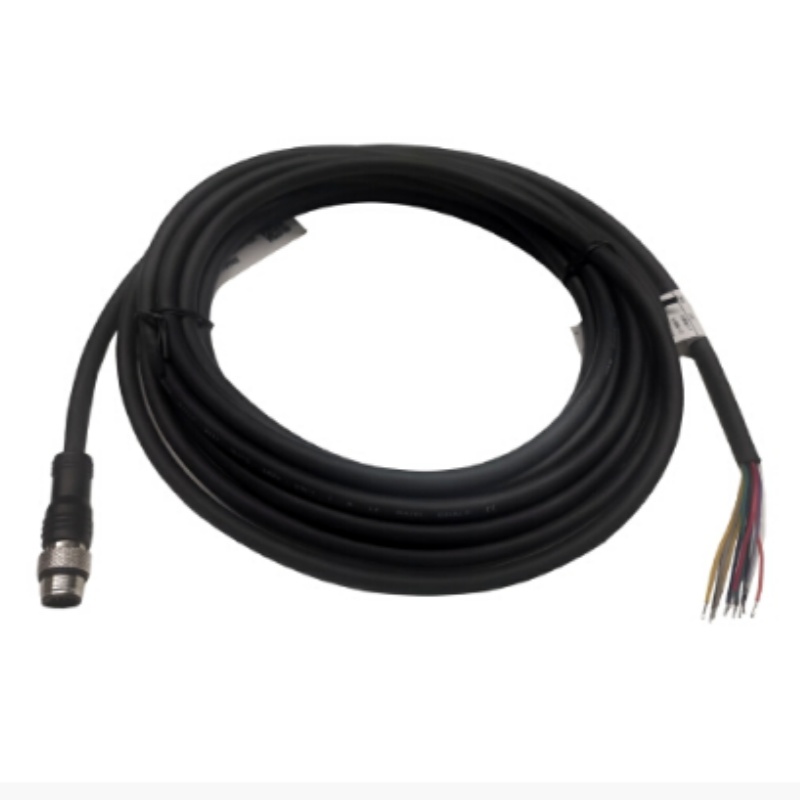 华睿科技 7000系列电源线 CABIO-M12A12-1DB9-10 IO电源线-黑色-10M 不涉及维保高清大图