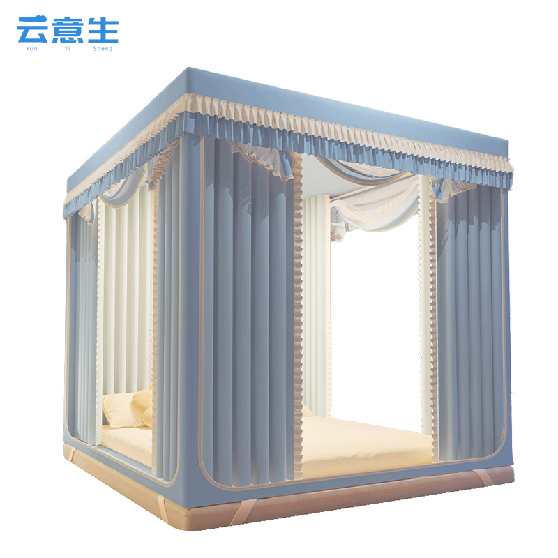 云意生 蚊帐 120*200*170cm 顶高清大图