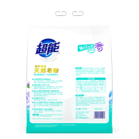 超能亲肤香氛天然皂粉洗衣粉1.6kg小苍兰香氛+玫瑰精油家庭装