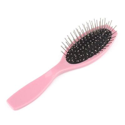 粉色1把 假发梳子专用打理气囊钢齿梳子假毛打理气垫宽齿防毛躁防打结钢梳