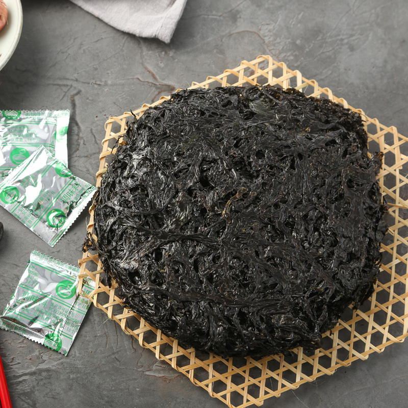 鲜堡无沙紫菜100克 海带 干菜海产品 叶菜类 南北干货 海鲜海水产 煲汤 土特产 方便速食 即食 厨房食品 汤料调味