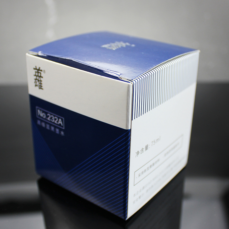 英雄232A墨水钢笔签字笔墨水 非碳素染料型英雄墨水75ml 蓝黑墨水 一瓶装