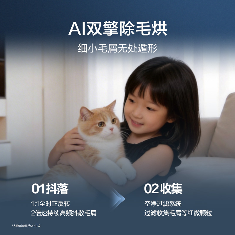 海尔云溪5.0热泵烘干机 GA120-SZ7AD3WU1高清大图