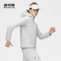 波司登2022男装高端轻暖短款连帽3D显瘦版型鹅绒保暖羽绒服秋外套