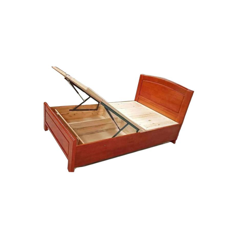 良佳兴 实木单人床带箱2000*1200*400mm 张高清大图