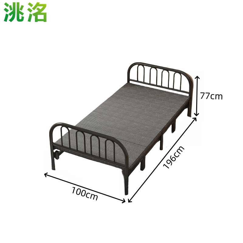 洮洺 折叠午休床 折叠床 196*100*77cm 张高清大图