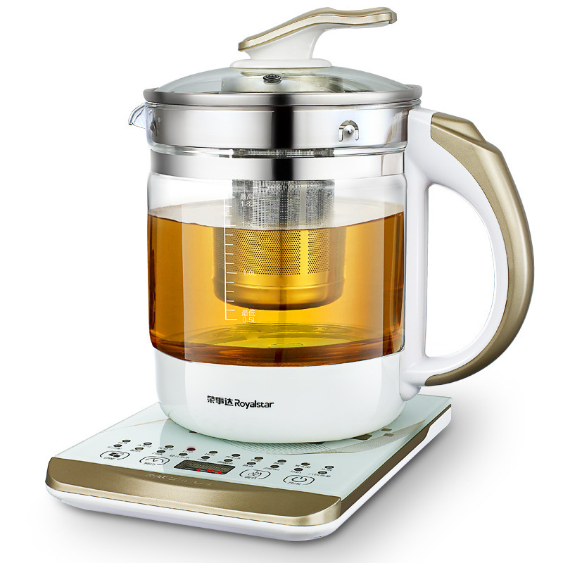 荣事达(royalstar)ysh10-t16 养生壶家用大容量多功能加厚玻璃保温煮