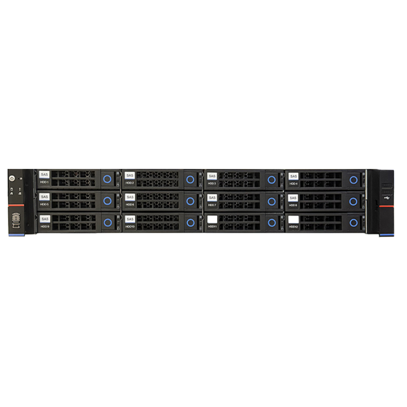 鑫云 12盘国产NAS网络存储服务器 XY5012-144TB 台高清大图