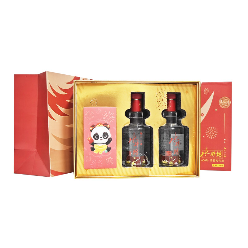 水井坊 臻酿八号 礼盒装 250ml*2瓶 52度 浓香型白酒 自饮佳品高清大图