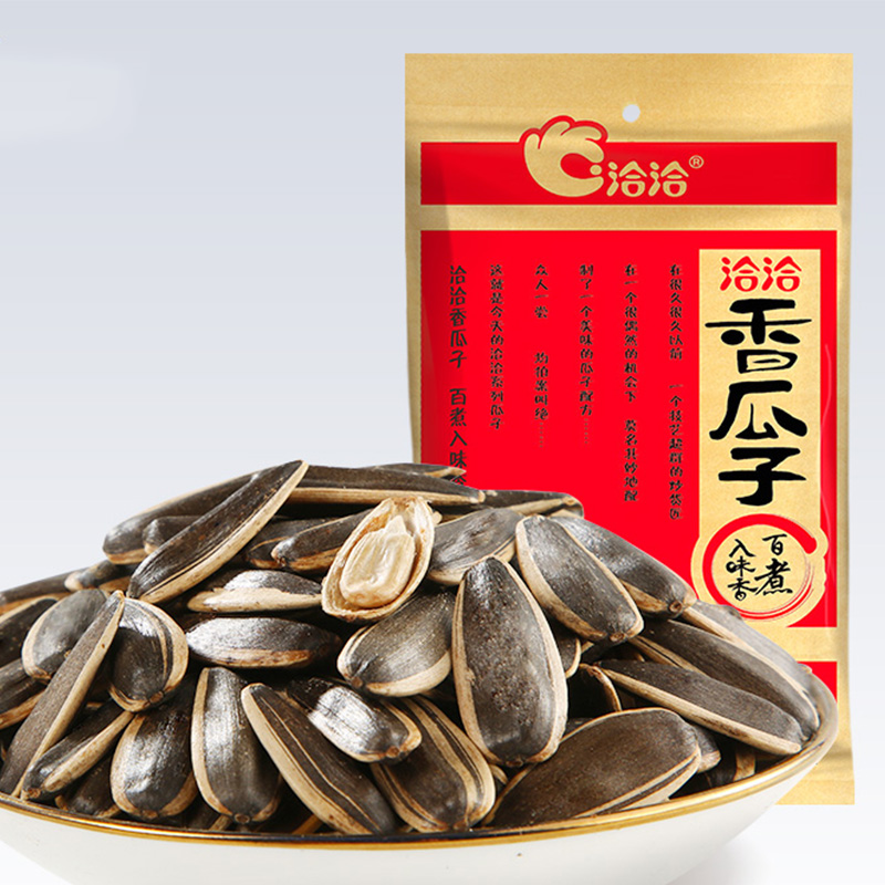 洽洽香瓜子百煮入味皮薄仁香颗粒大22g*4袋高清大图