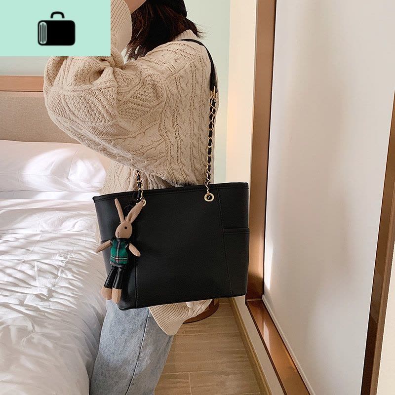 高级感包包单肩包大容量大包包女2020年新款潮洋气时尚通勤包百搭NEW LAKE女士单肩包图片