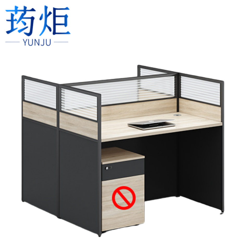 屏风工位单人位组高清大图