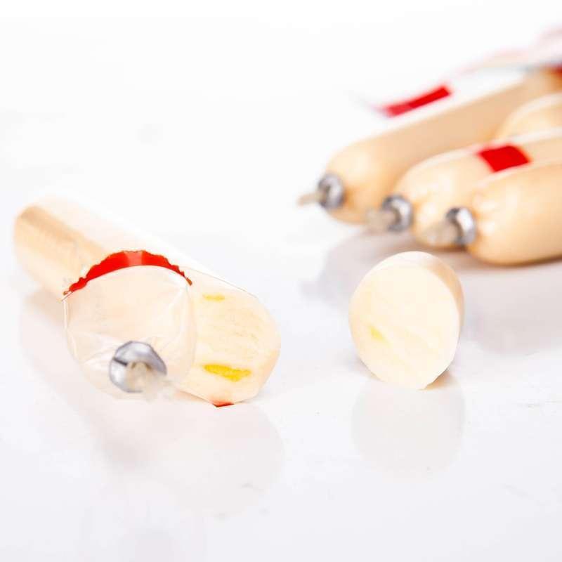 贝贝沃尔芝士鳕鱼肠84g 宝宝零食 进口零食