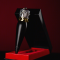 Christian Louboutin CL小萝卜丁女王权杖黑管口红唇膏 001m#丝绒女王红 3.8g
