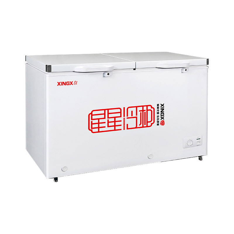 星星(XINGX) BCD-506GA冰柜双温506升大容量 冷冻冷藏双温双箱冷柜 超市便利店大容量商用雪柜