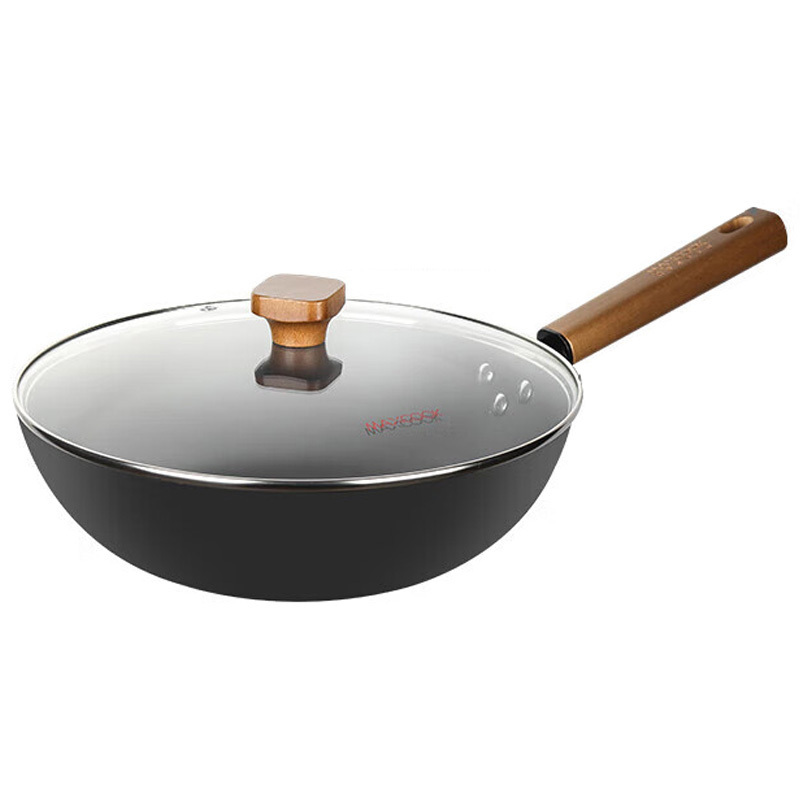 MAXCOOK美厨炒锅30cm精铁不粘涂层MCC4602