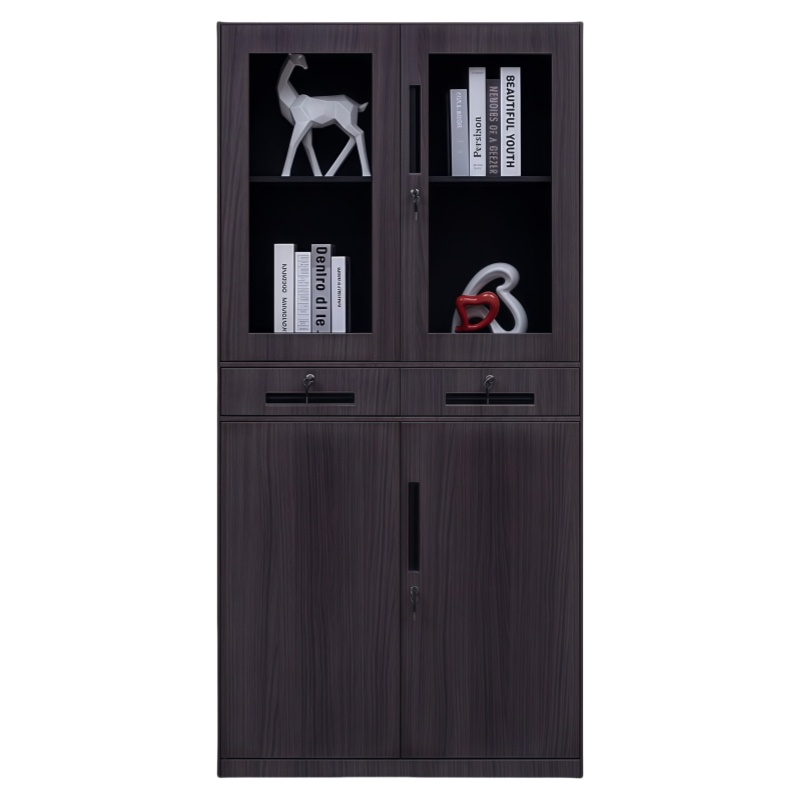 珂洋 档案柜 中二斗(灰木纹) 台高清大图