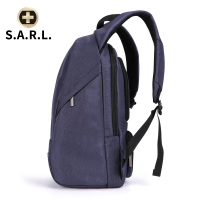 S.A.R.L瑞士双肩包都市休闲运动休闲包多功能尼龙防泼水双肩包 商务 双肩背式电脑包15.6英寸男女通用