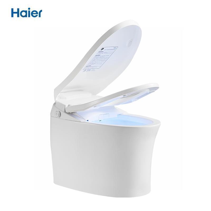 海尔(Haier)智能马桶 全自动一体式无水压限制清无线遥控款家用坐便器H3-3025洁身器马桶盖(305坑距)