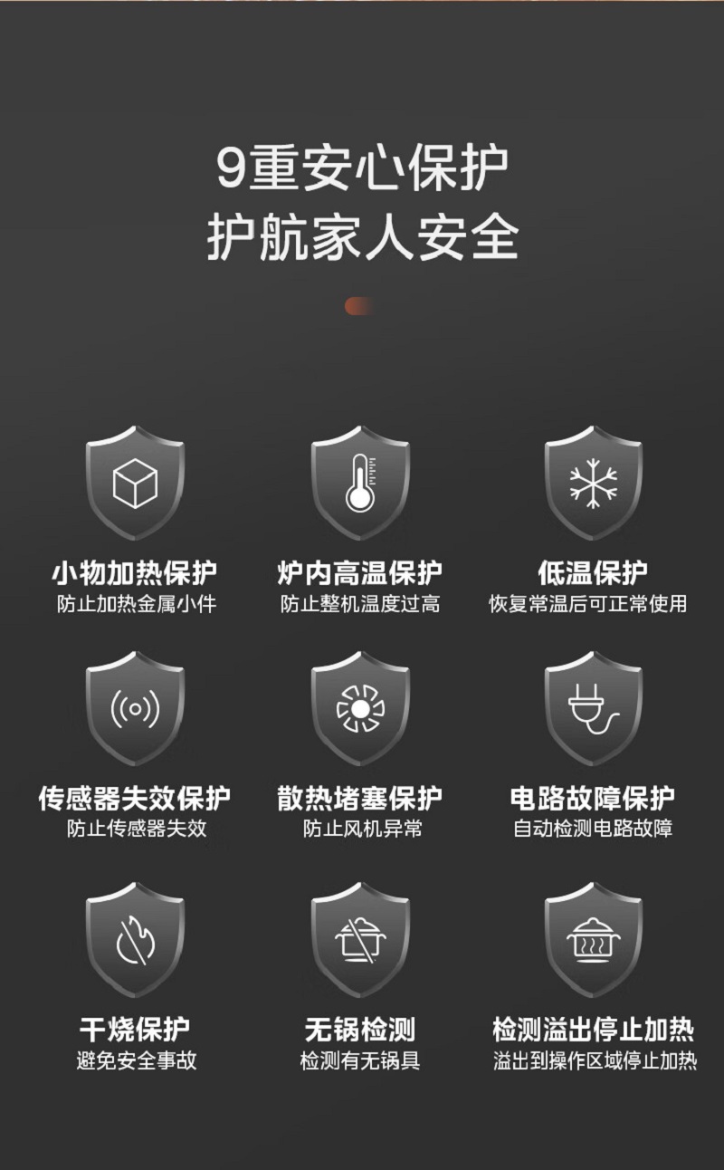 美的(Midea)MC-DZ03SZ电磁炉350*280*60mm(单位:台)高清大图