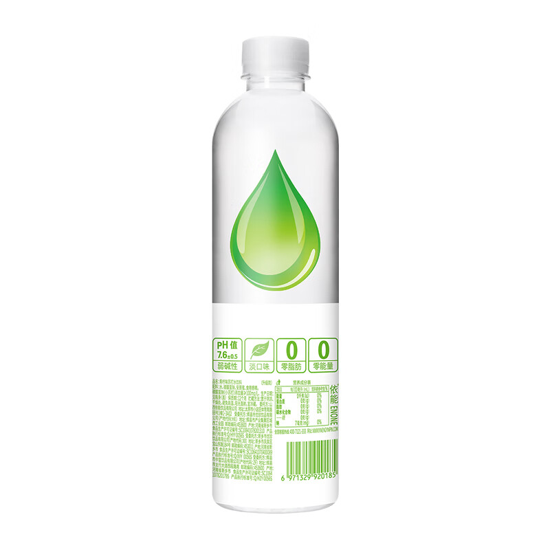 依能苏打水500ml*12瓶整箱弱碱锌强化青柠苏打水饮用水饮料饮品高清大图