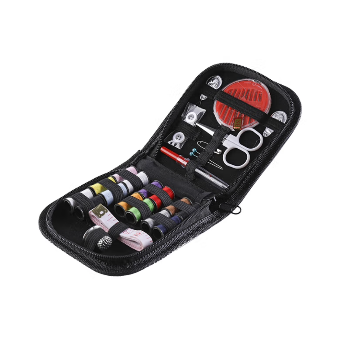 优艺菲 便携针线盒 家用 宿舍 旅行 针线包 缝纫 缝补 套装10件套 一套