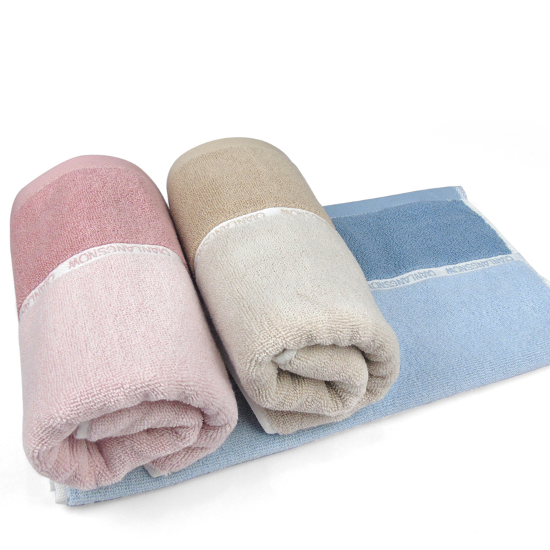 莺歌极限32股舒棉毛巾4条装75*35(±2)cm*4 (颜色随机)盒高清大图