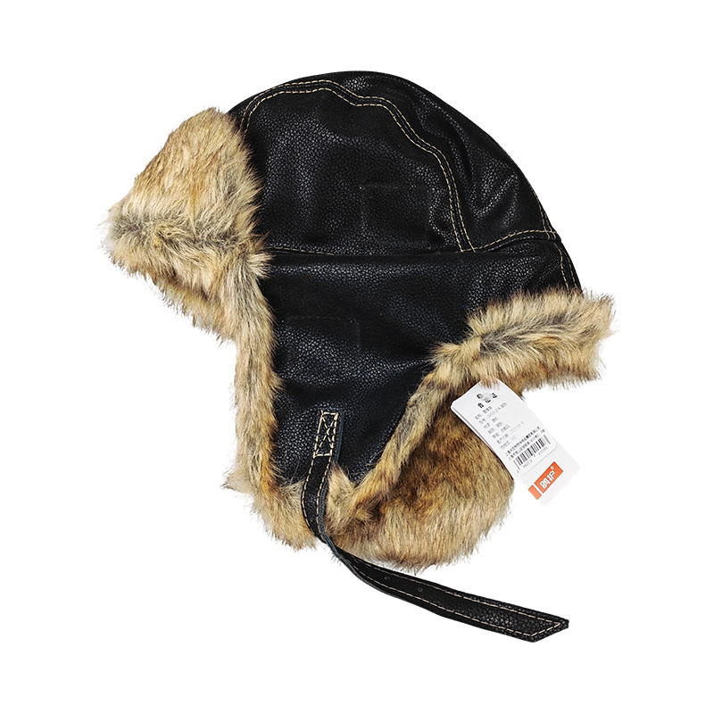 鸽护 雷锋帽 GH35QDK-黑色 顶高清大图