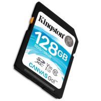 金士顿(Kingston)128GB SD卡 读90MB/s写45MB/s V30 U3 CLASS 10高速相机存储卡