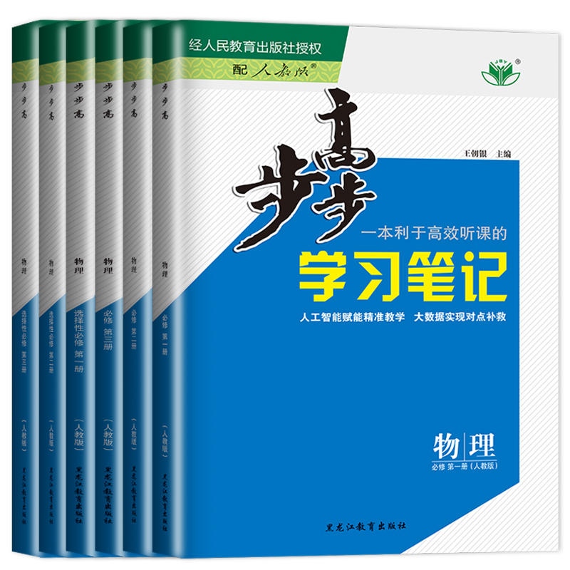 25版物理必修第二册 人教版 津鲁琼晋皖黑吉辽渝鄂冀湘赣豫陕 [正版]2024/2025步步高学习笔记高中物理必修一二高清大图