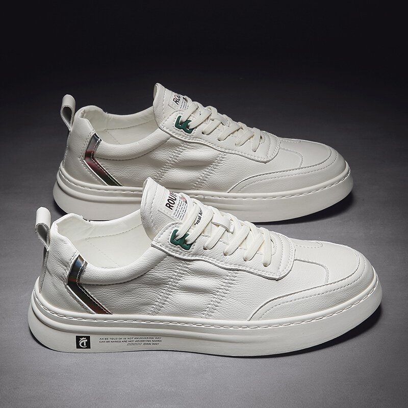 梵克公牛鞋男鞋夏季透气2021新款韩版百搭小白鞋子男潮鞋学生板鞋正品