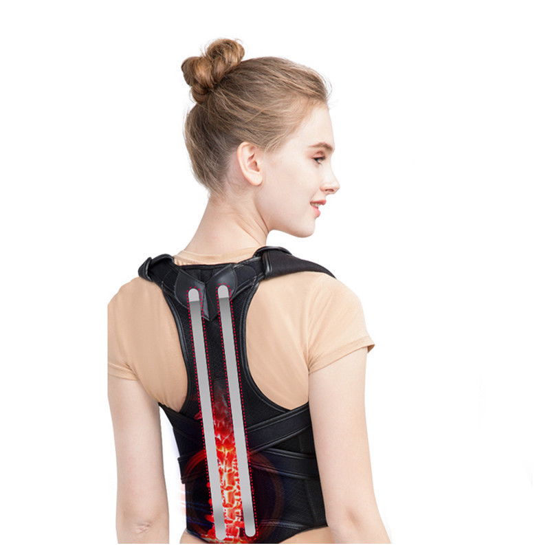 罗脉 矫正带H-55 学生成人驼背矫正衣 儿童隐形肩部矫姿衣 男女士脊椎腰椎矫姿带跎背背寒纠正 康复训练器材器械高清大图