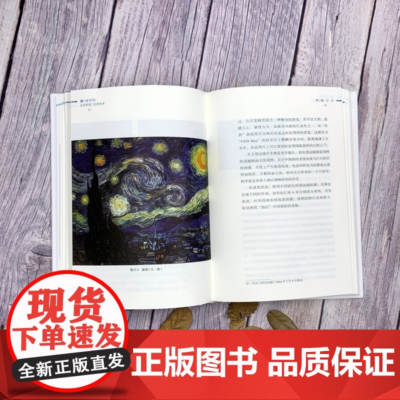 左手科学,右手艺术 入选中国教育新闻网影响教师的100本书懂一点STS上海科学技术文献出版社高清大图