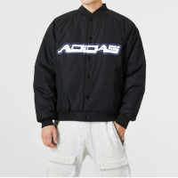 adidas/阿迪达斯棉服运动休闲舒适保暖立领男装外套IK2412 C